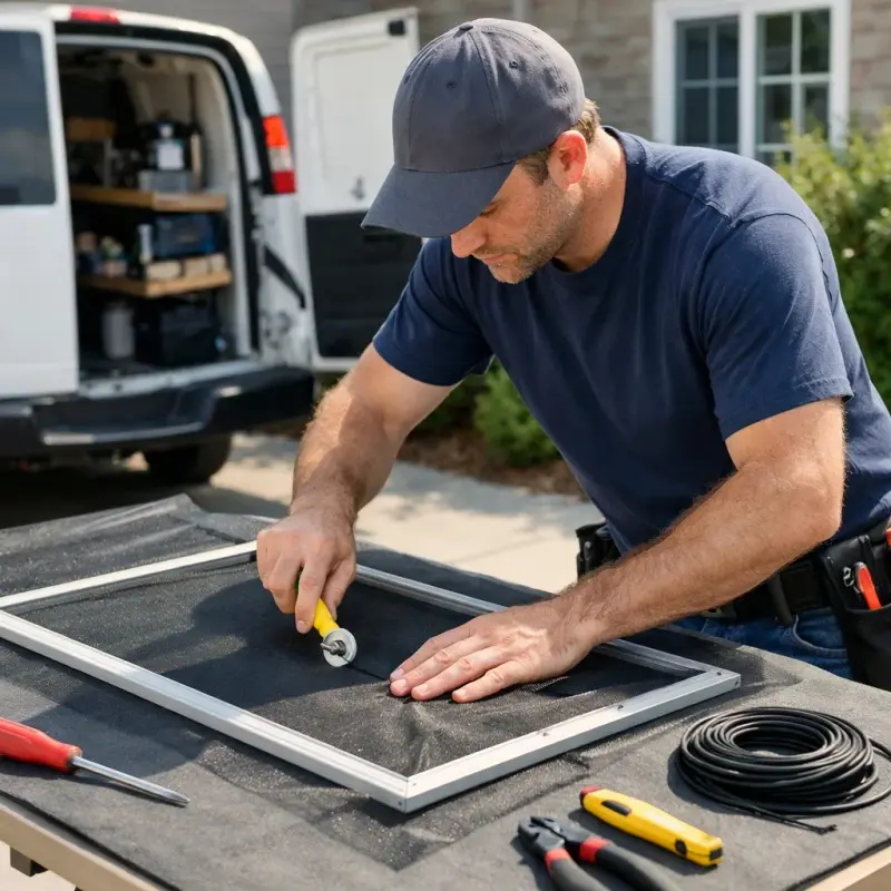 Window Screen Repair High Point